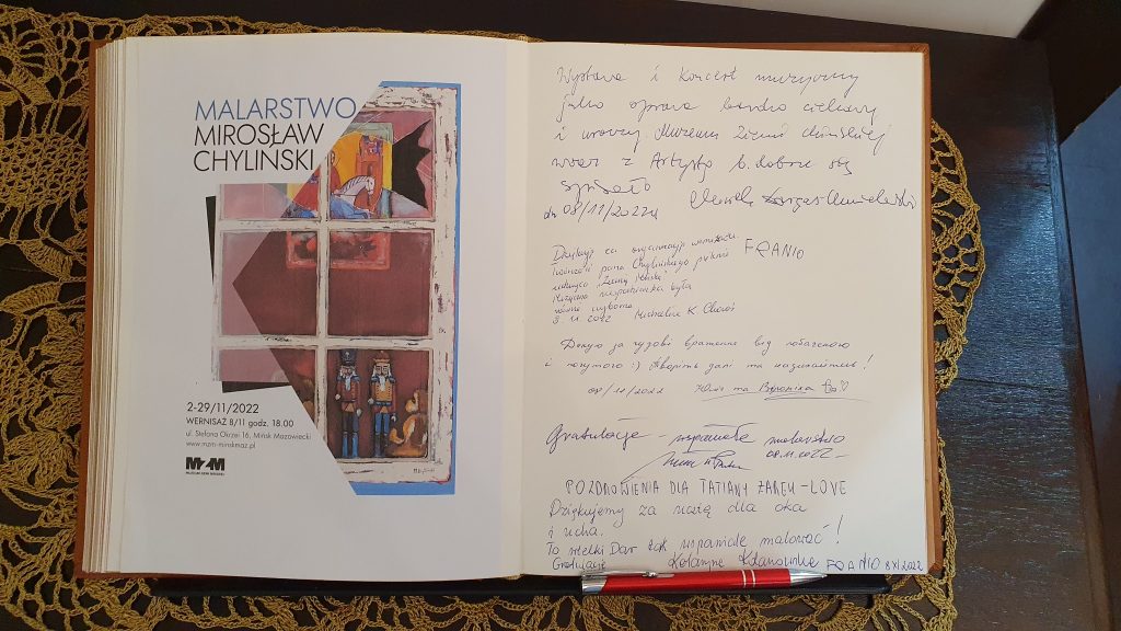 Wystawa obrazów w Muzeum Ziemi Mińskiej